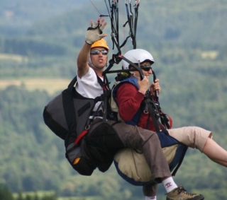  Parapenle en Treignac
